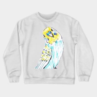 Budgie in Love Crewneck Sweatshirt